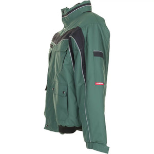 Planam Plaline Winterblouson grün/schwarz XS grün/schwarz - Produktbild ohne Model