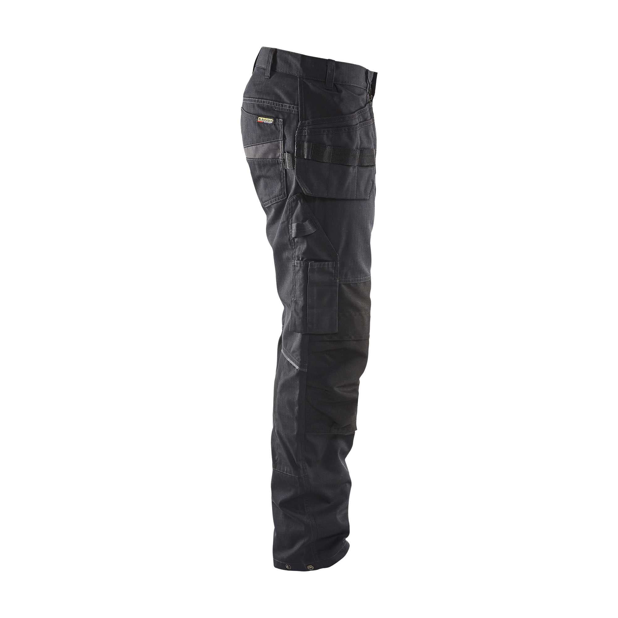 BLAKLADER 14961330 | Service trousers with stretch and tool pockets Work Trousers Men - Ripstop Fabric