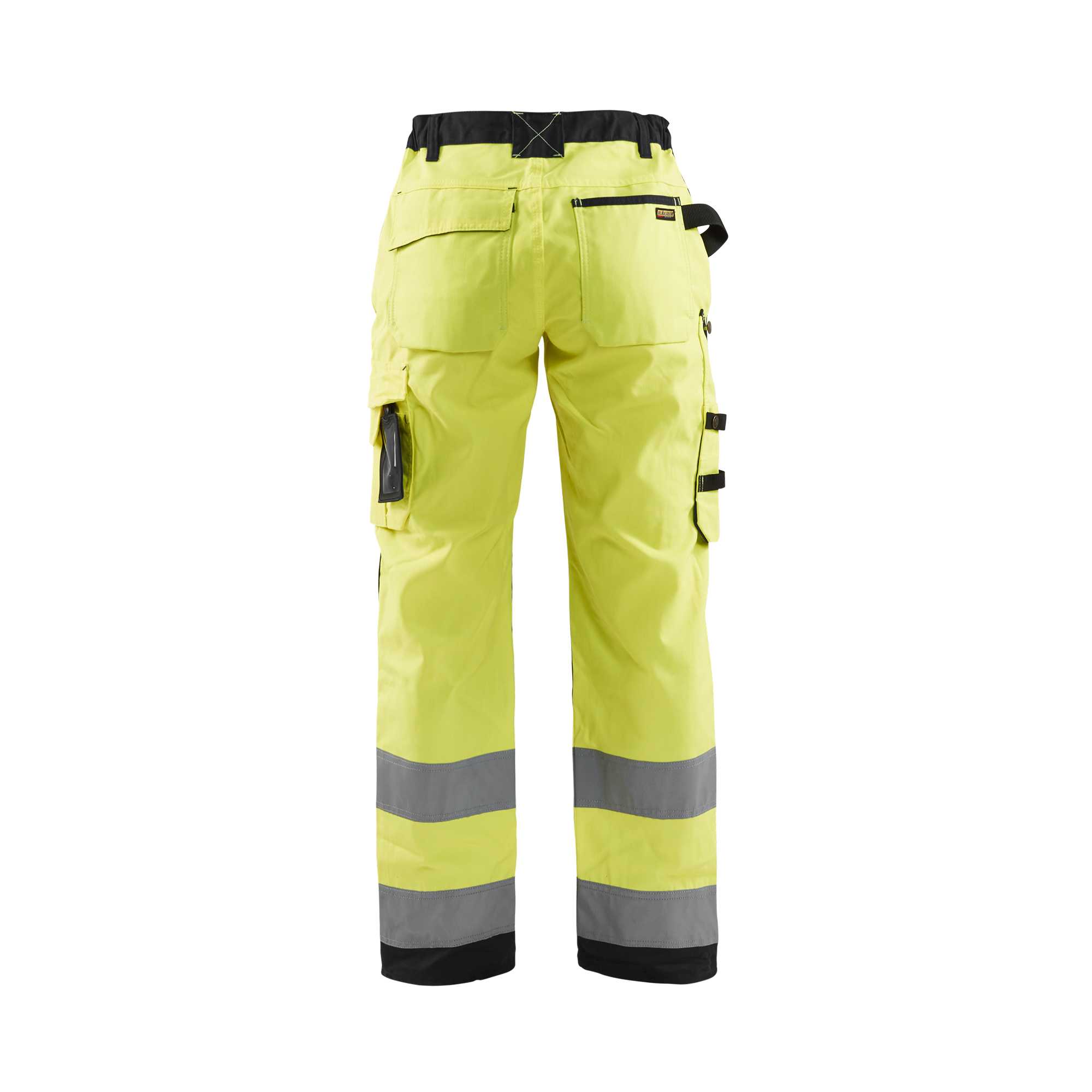 BLAKLADER 71551811 | Women's Hi Vis Trousers Hi Vis Reflective Work Trousers Women - twill fabric