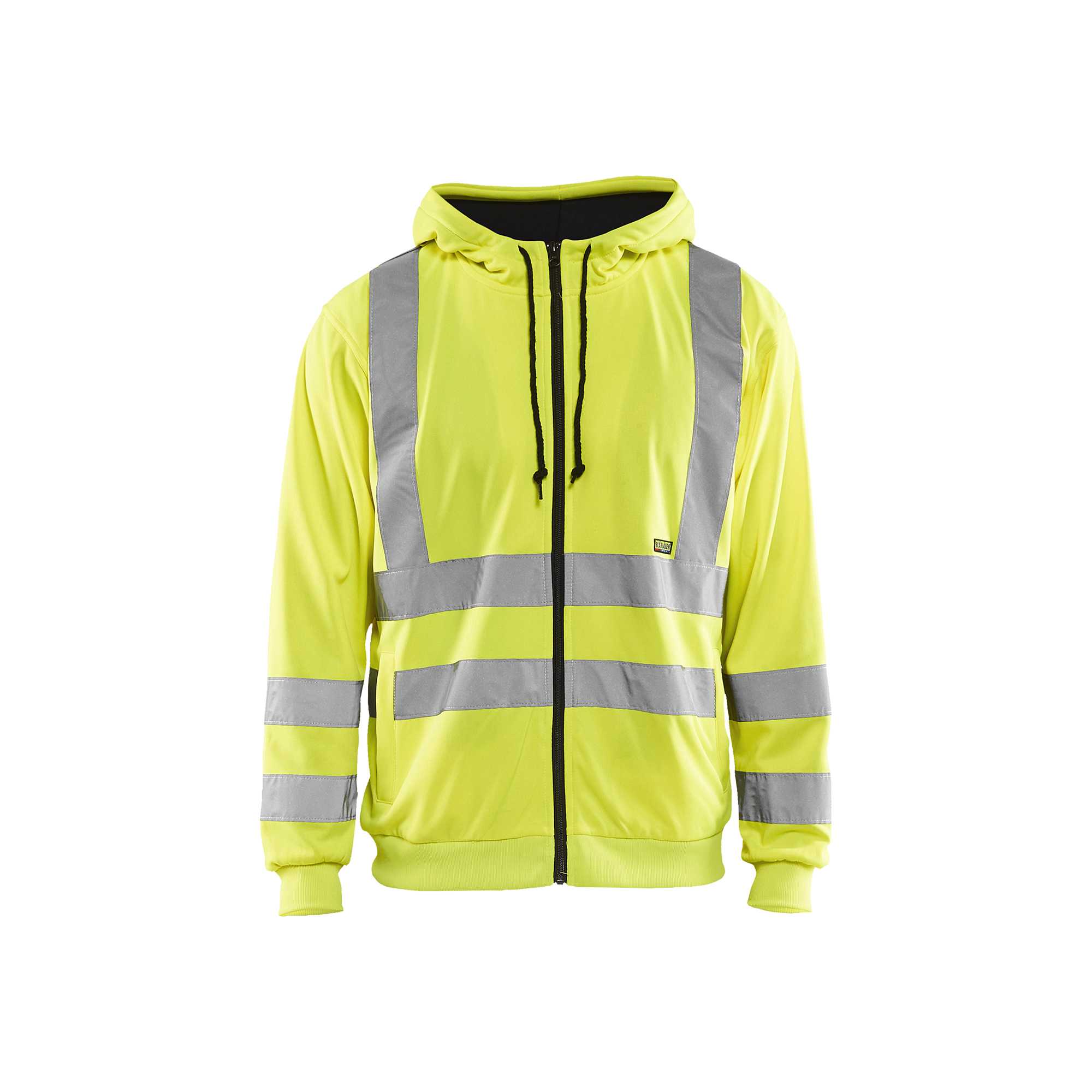 BLAKLADER 33461974 Hi Vis Reflective Hoodie Work Sweatshirt MEN - 100% Polyester