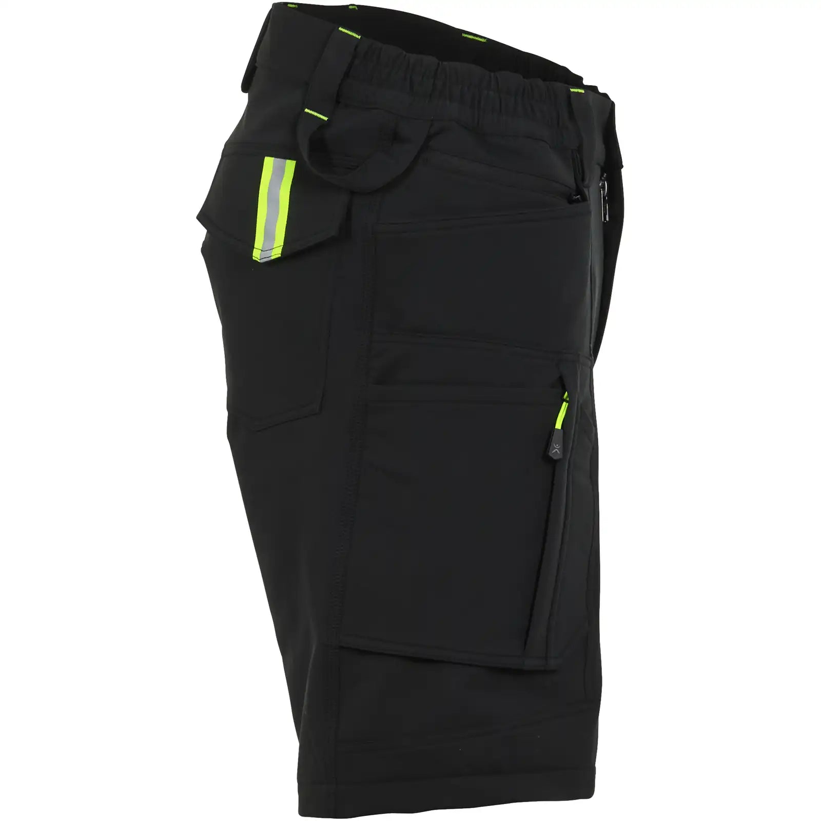 Planam rECOline Shorts schwarz          XS schwarz - Produktbild ohne Model