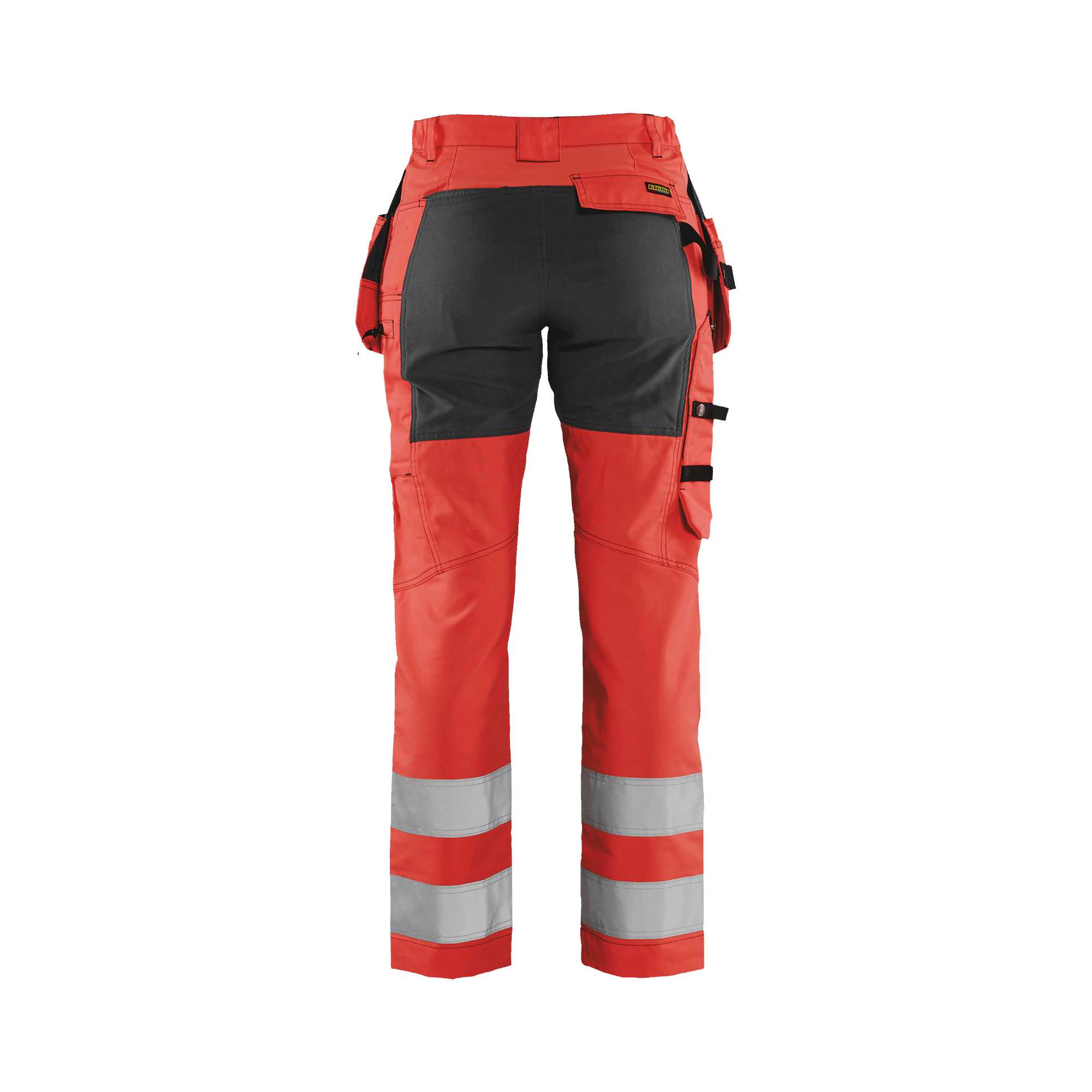 BLAKLADER 71631811 | Women's Hi Vis trousers with stretch Hi Vis Reflective Work Trousers Women - Class 2 Certified