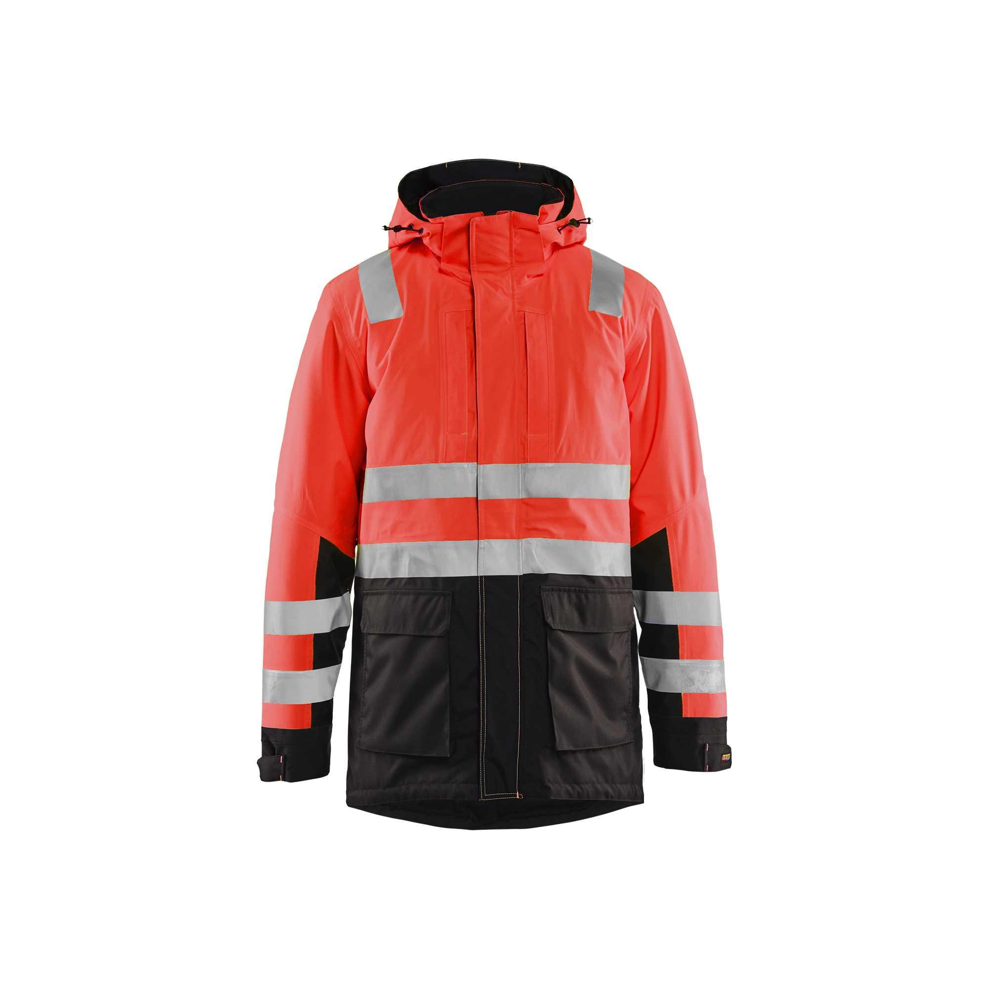 BLAKLADER 44951987 Winter Parka Hi vis Hi Vis Reflective Parka Work Jacket MEN - Waterproof