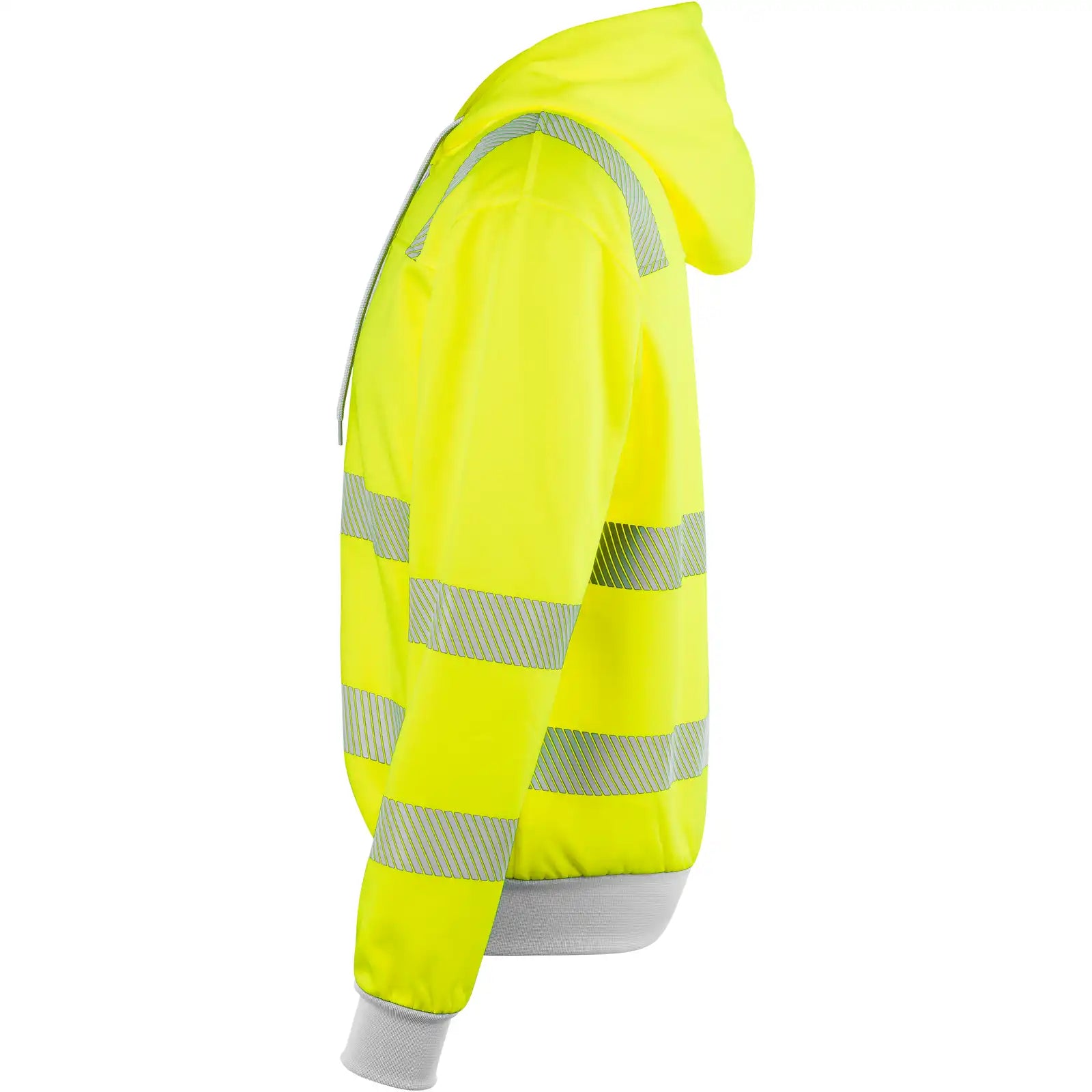 Planam Norit Warnschutz Hoody gelb/zink XS gelb/zink - Produktbild ohne Model