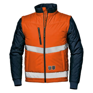DRIVER JACKET - Class 2 - Water-Repellent PU - Detachable Sleeves - Image 1