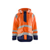 BLAKLADER 43232000 Rain jacket Hi Vis Level 1 Hi Vis Reflective Rain Jacket MEN - Waterproof