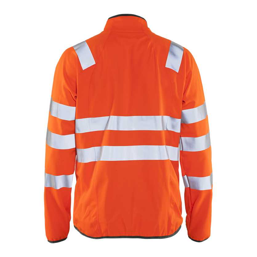 BLAKLADER 49062512 Hi Vis Softshell Jacket Softshell Work Jacket MEN - Polyester