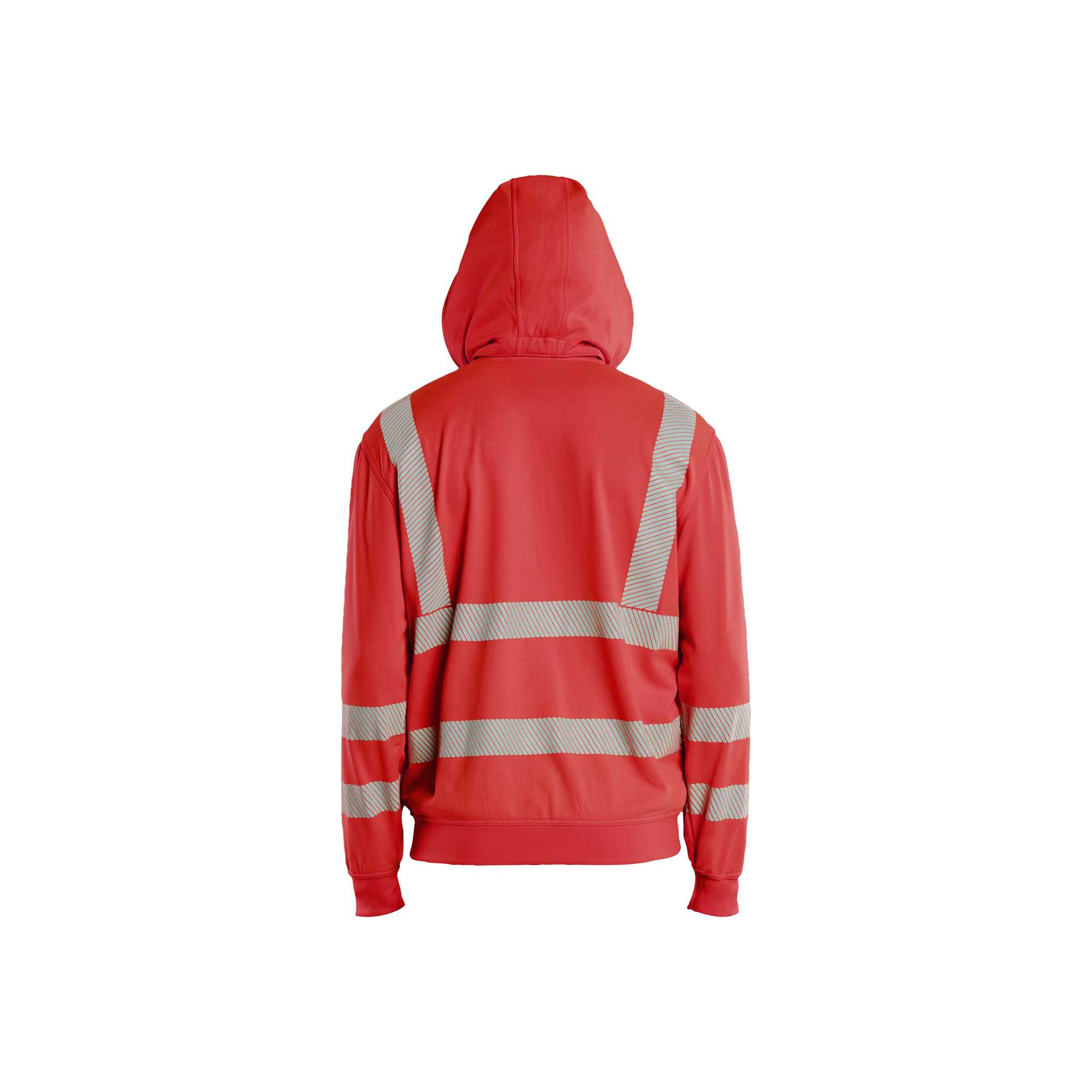 BLAKLADER 35732538 Hi Vis Reflective Hoodie Work Sweatshirt MEN - Detachable Hood