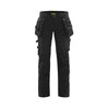 BLAKLADER 71981644 | Women's 4 way stretch craftsman trousers Work Trousers Women - Water Repellent
