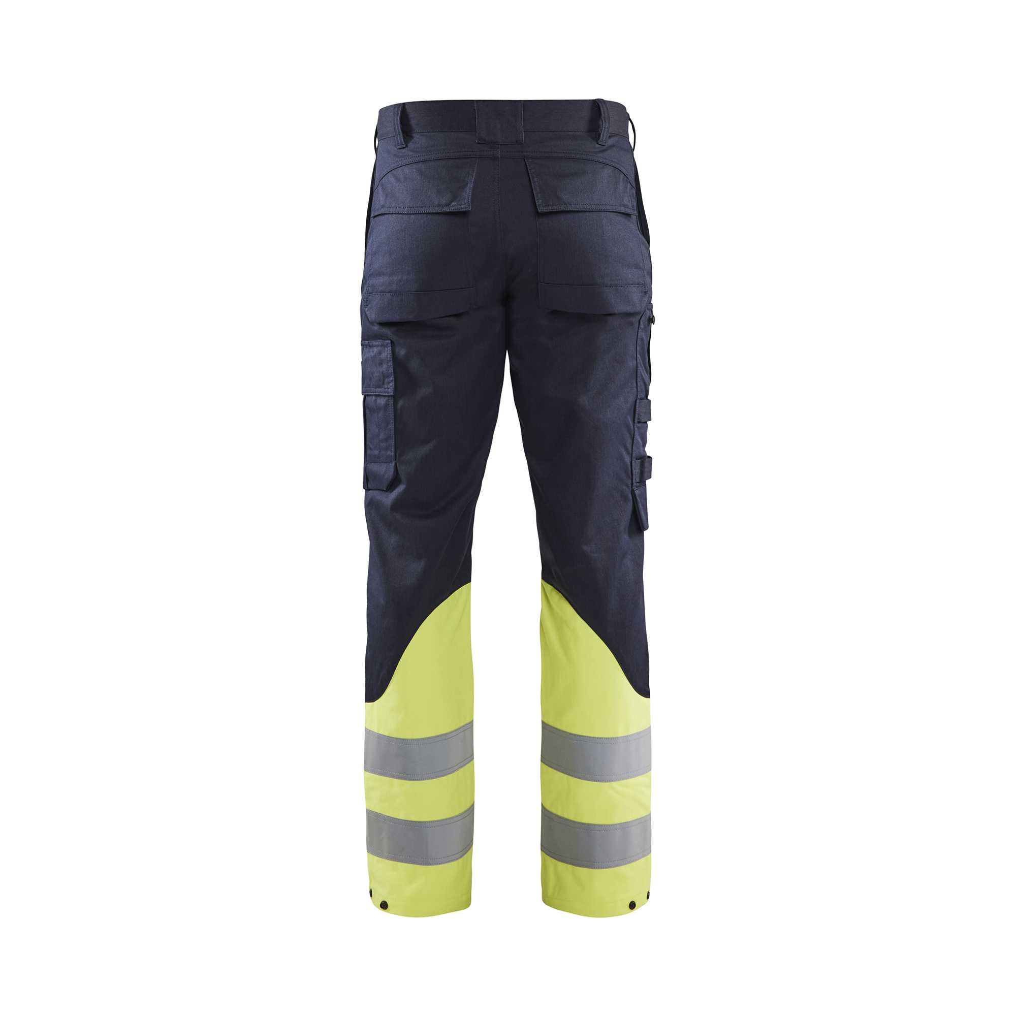 BLAKLADER 17051519 | Inherent Steel trousers Hi Vis Reflective Work Trousers Men - Modacrylic Blend