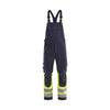 BLAKLADER 28901512 APC 2 Multinorm Inherent Bib Trouser Hi Vis Reflective Work Bib Trousers Men - Ripstop Fabric