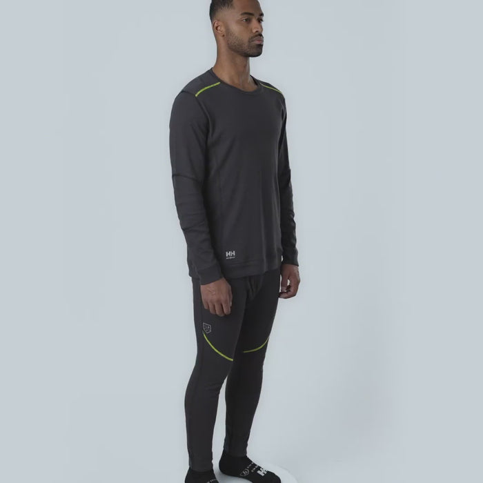 Helly Hansen Work Wear - 75249 - FYRE BASELAYER CREWNECK_NO - WW-SS25