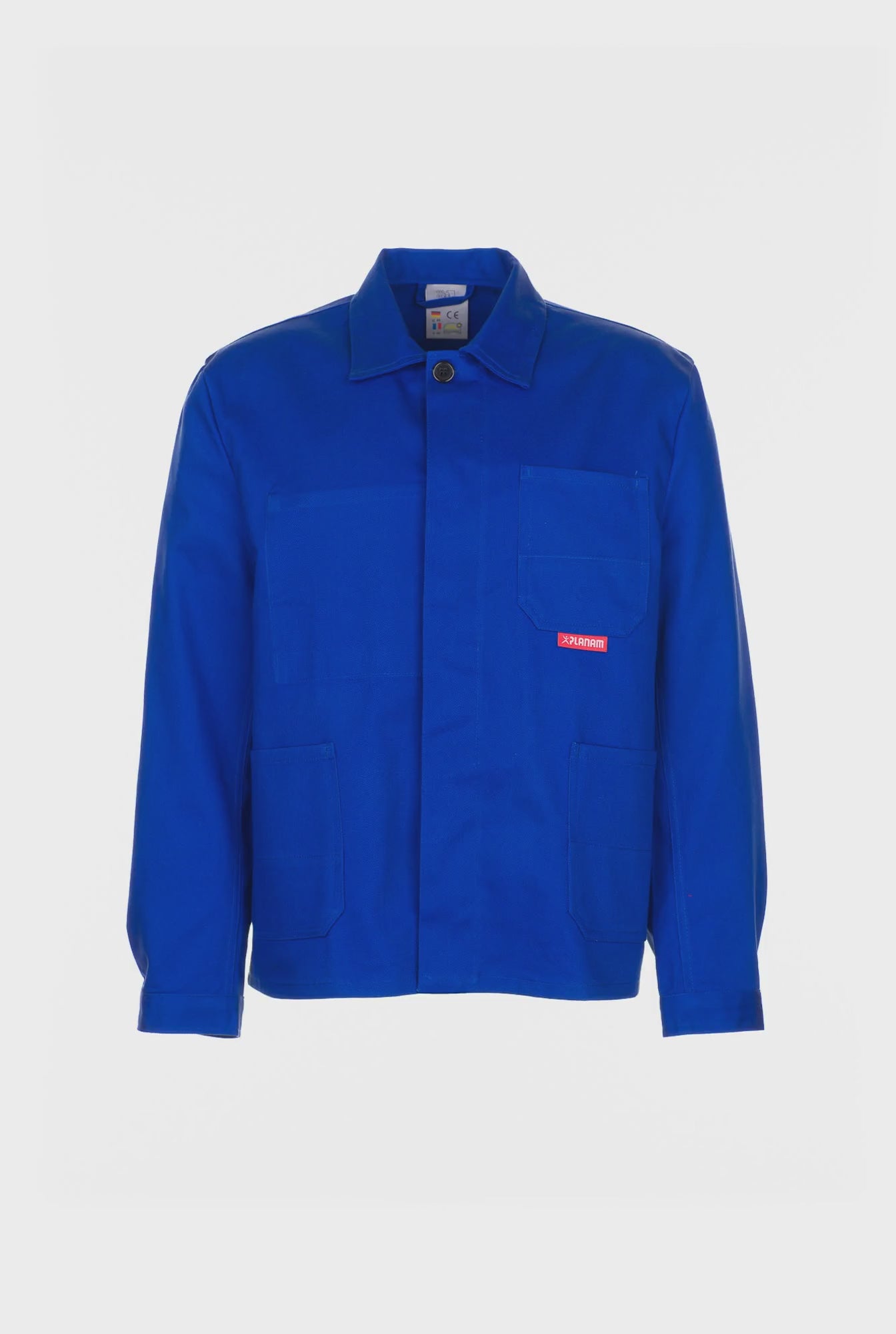 Planam kornblumenblau 360° Ansicht