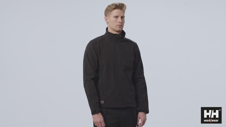 Helly Hansen Work Wear - 74085 MANCHESTER SOFTSHELL JACKET - Workwear-Sales Meeting Material-360 Rotational Films