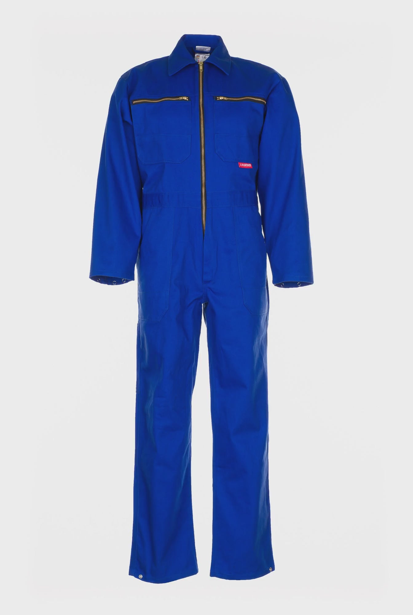 Planam kornblumenblau 360° Ansicht