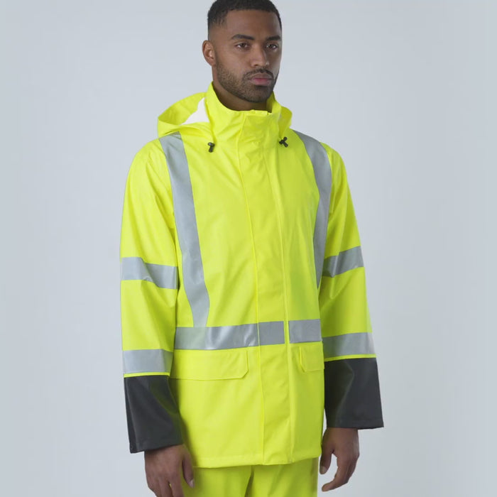 Helly Hansen Work Wear - 70155 - ADDVIS RAIN JACKET_NO - WW-SS25