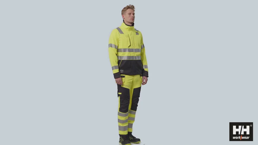 Helly Hansen Work Wear - 77249 FYRE JACKET - Workwear-Sales Meeting Material-360 Rotational Films