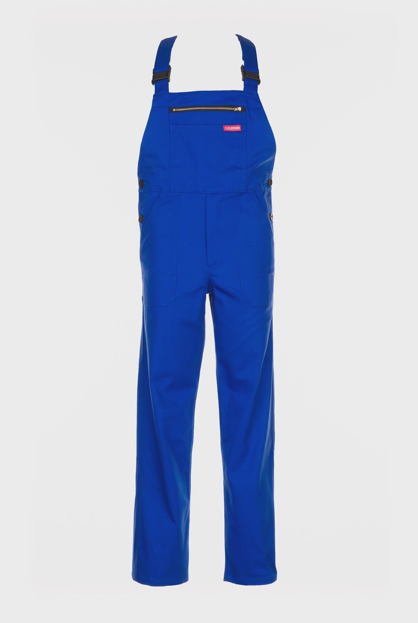 Planam kornblumenblau 360° Ansicht