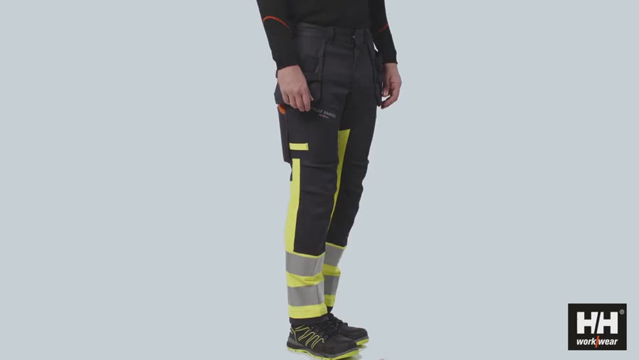 Helly Hansen Work Wear - 77450 FYRE CONSTRUCTION PANT CL1_2 - Workwear-Sales Meeting Material-360 Rotational Films