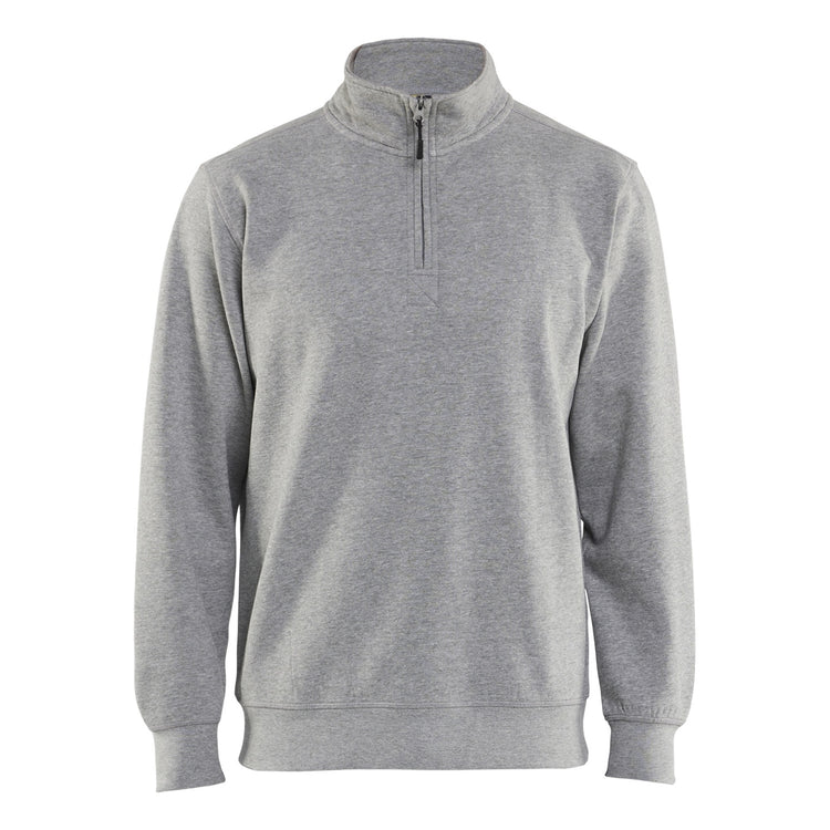 Blaklader BLAKLADER 33651157 Half-zip Work Sweatshirt MEN - Brushed Terry Knit - 336511579000