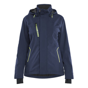 Blaklader BLAKLADER 44031917 Women's Shell Jacket Stretch Hi Vis Reflective Shell Work Jacket WOMEN - Waterproof - 440319178633