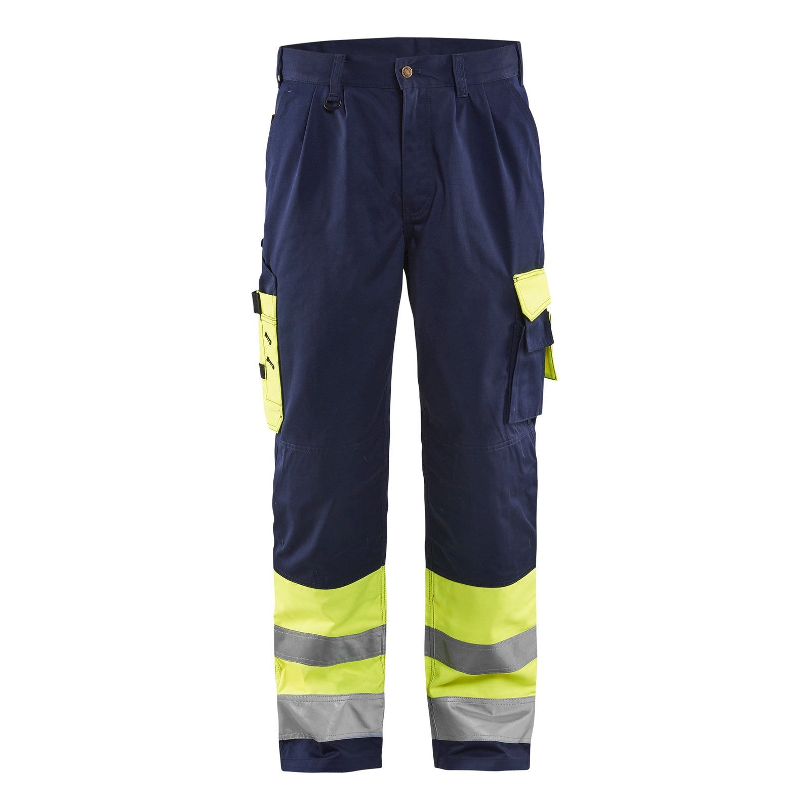 Blaklader BLAKLADER 15841860 | Hi Vis Trousers Hi Vis Reflective Work Trousers Men - Twill Fabric - 158418603389