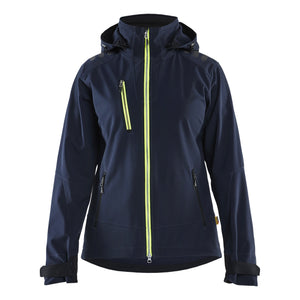 Blaklader BLAKLADER 47192513 Women's Softshell jacket Hi Vis Reflective Softshell Work Jacket WOMEN - Waterproof - 471925138633