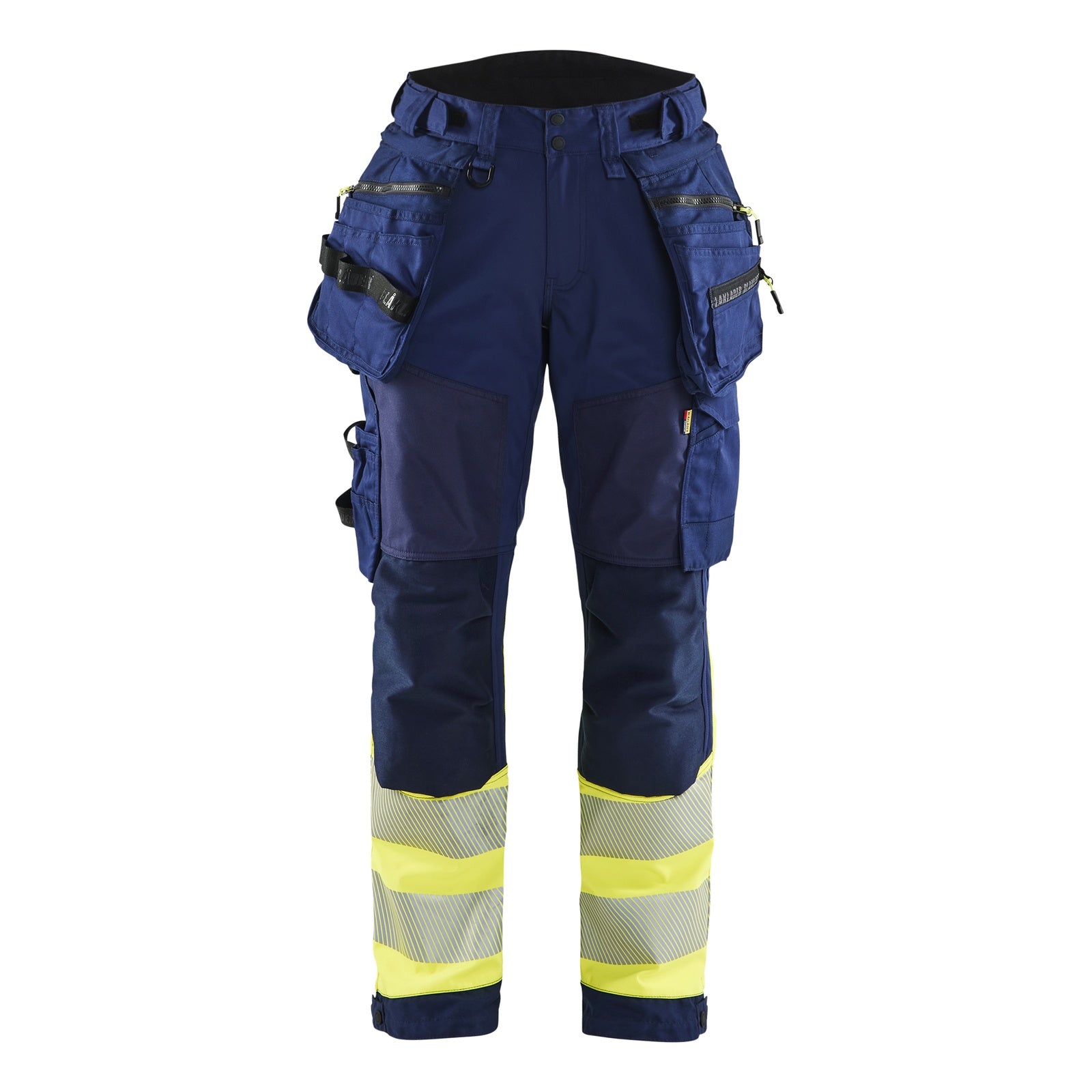 Blaklader BLAKLADER 71142513 | Women's Hi Vis softshell trousers Hi Vis Reflective Work Trousers Women - Waterproof - 711425138933