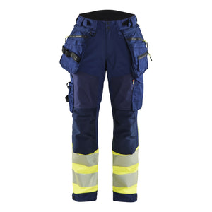 Blaklader BLAKLADER 71142513 | Women's Hi Vis softshell trousers Hi Vis Reflective Work Trousers Women - Waterproof - 711425138933