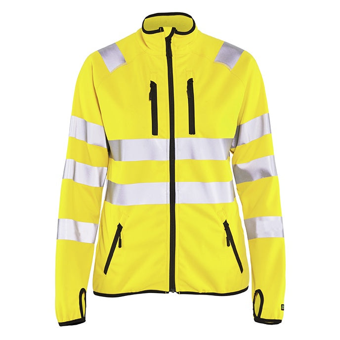 Blaklader BLAKLADER 49262512 Women's Hi Vis Softshell Jacket Softshell Work Jacket WOMEN - Windproof - 492625123300