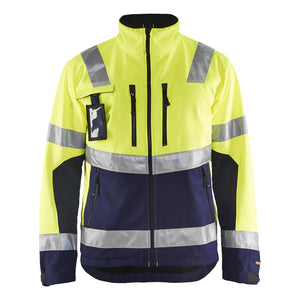 Blaklader BLAKLADER 49002517 Hi Vis Softshell Jacket Work Jacket MEN - Waterproof - 490025173389