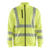 Blaklader BLAKLADER 35632538 Hi Vis Reflective Full-zip Work Sweatshirt MEN - Breathable - 356325383300