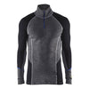 Blaklader 48991732 Underwear zip neck top WARM 100% merino - 489917329699