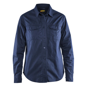 Blaklader BLAKLADER 32081135 Women's Twill shirt Long Sleeve Work Shirt WOMEN - 100% Cotton - 320811358900