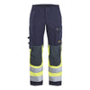 Blaklader BLAKLADER 71871512 | Women's Multinorm inherent trousers with stretch Hi Vis Reflective Work Trousers Women - Ripstop Fabric - 718715128933