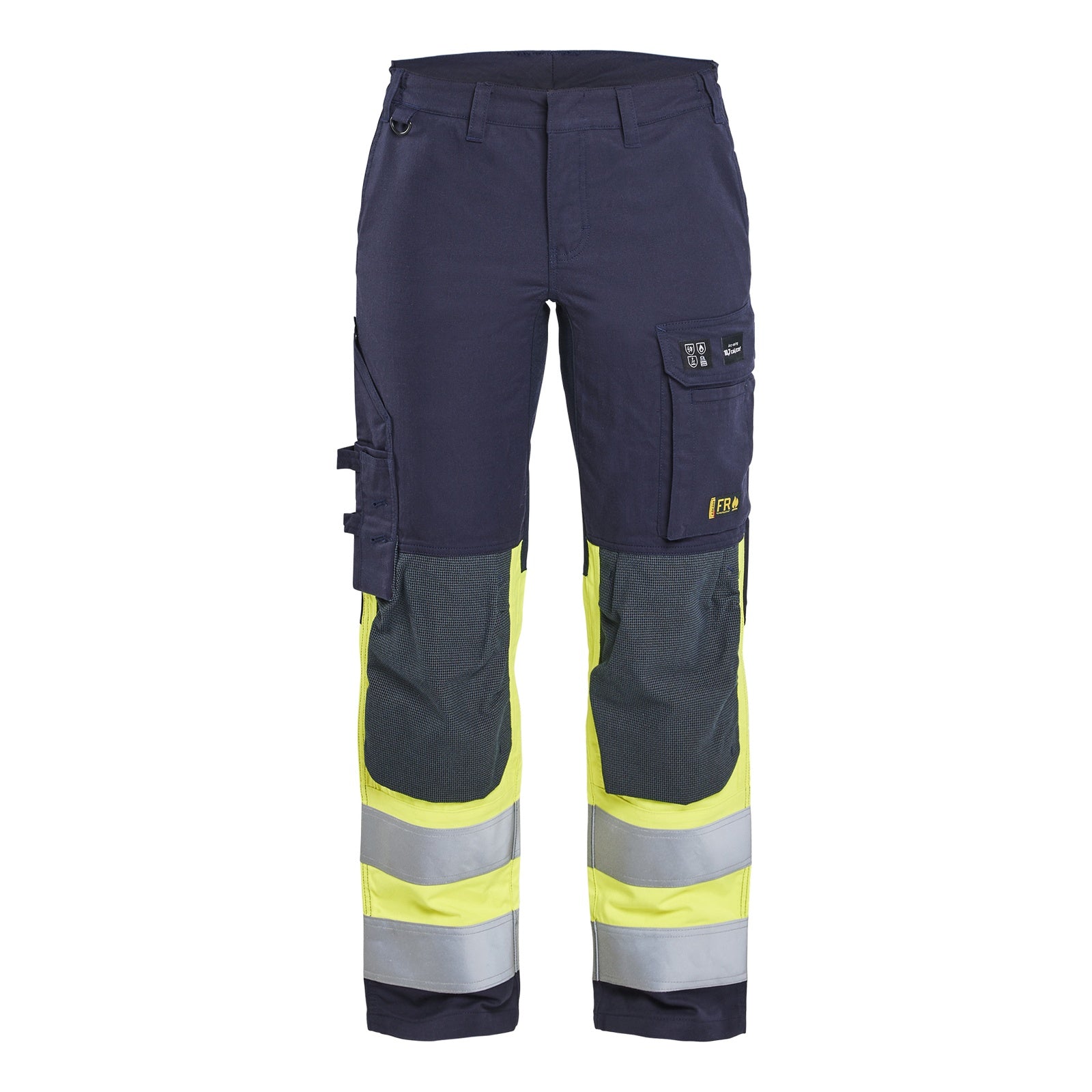 Blaklader BLAKLADER 71871512 | Women's Multinorm inherent trousers with stretch Hi Vis Reflective Work Trousers Women - Ripstop Fabric - 718715128933
