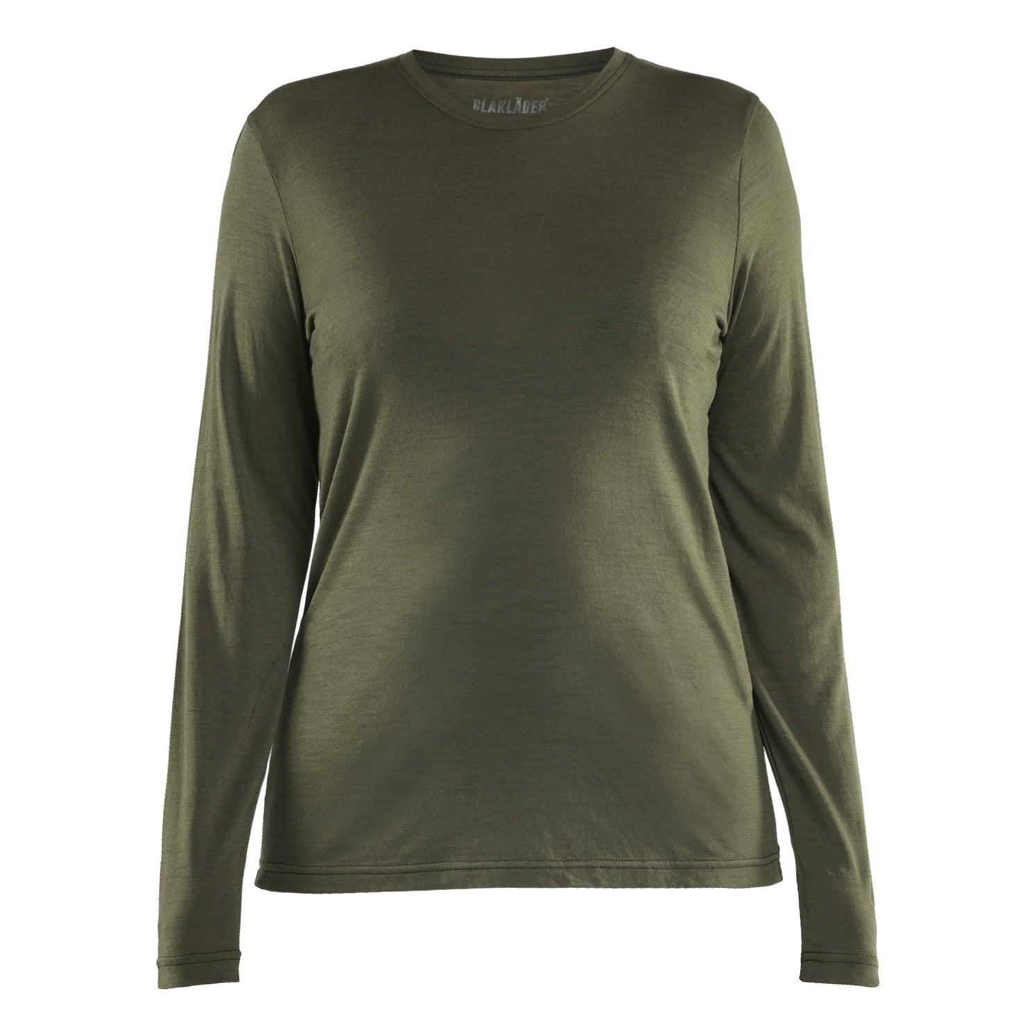 Blaklader BLAKLADER 35391743 Women's Long Sleeved Merino Wool T Shirt Long Sleeve Work T-Shirt WOMEN - 85% Merino Wool - 353917434209