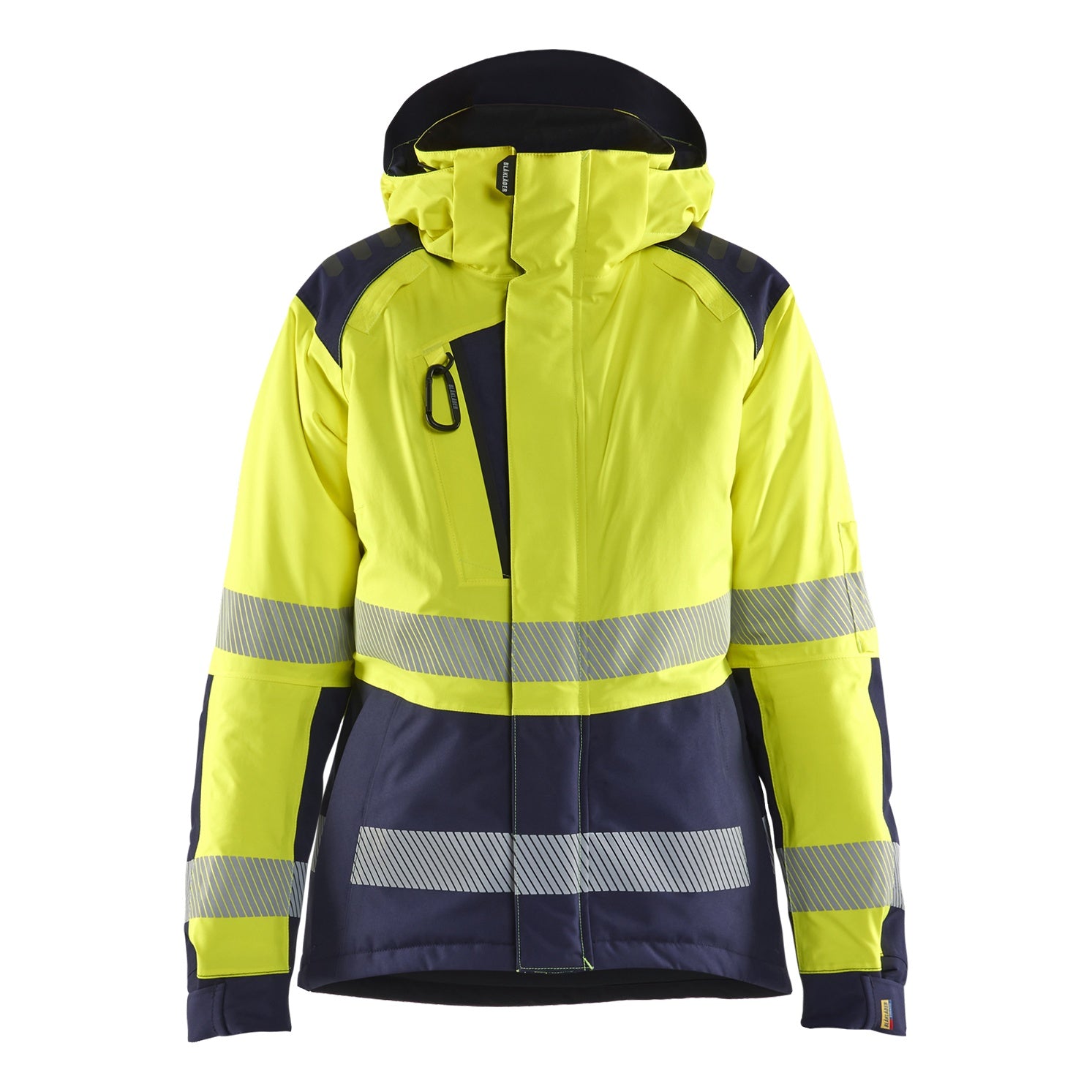 Blaklader BLAKLADER 44561987 Women’s Hi Vis Winter Jacket Hi Vis Reflective Work Jacket WOMEN - Waterproof - 445619873389