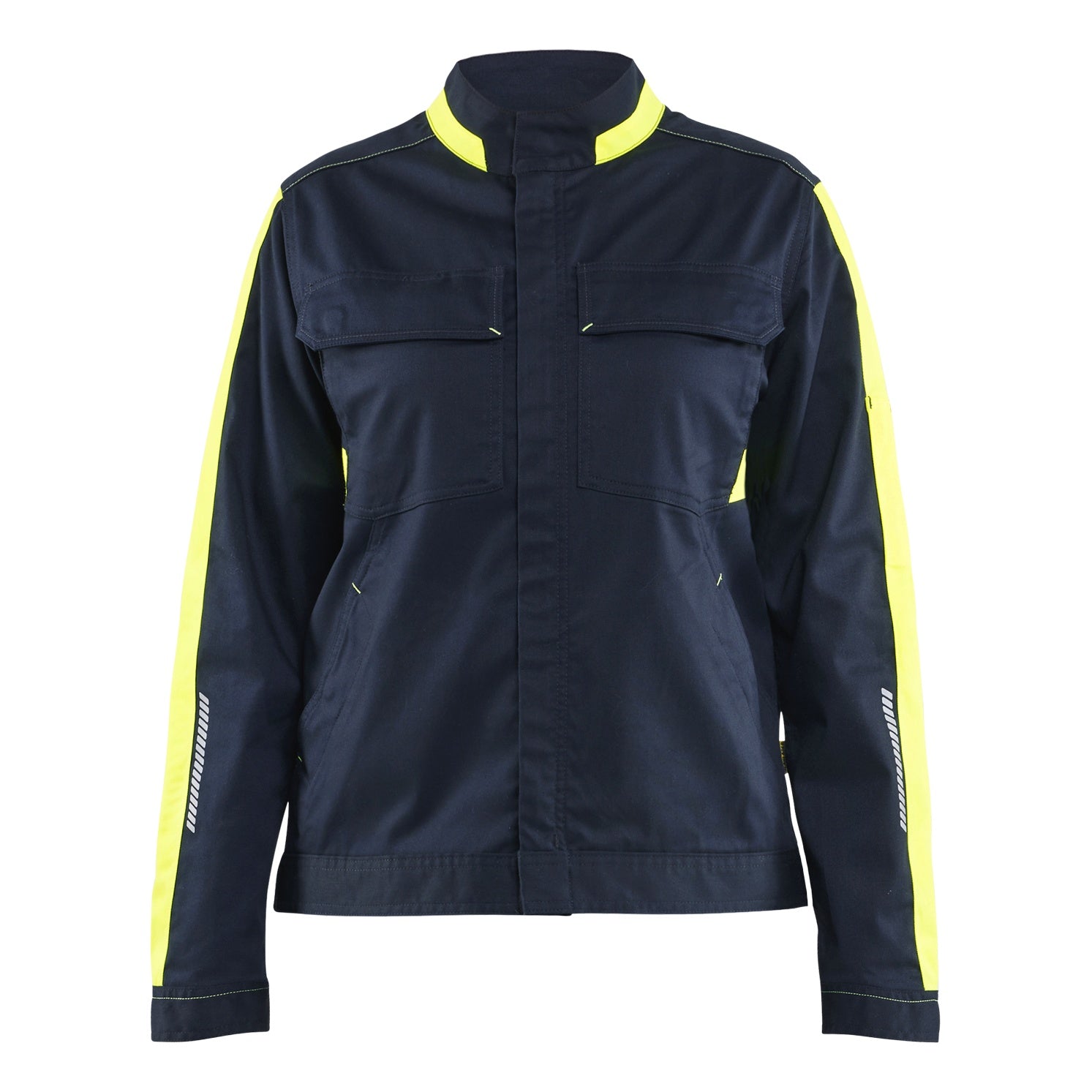 Blaklader BLAKLADER 44431832 Women’s Industry Jacket Stretch Hi Vis Reflective Work Jacket WOMEN - Stretch - 444318328633