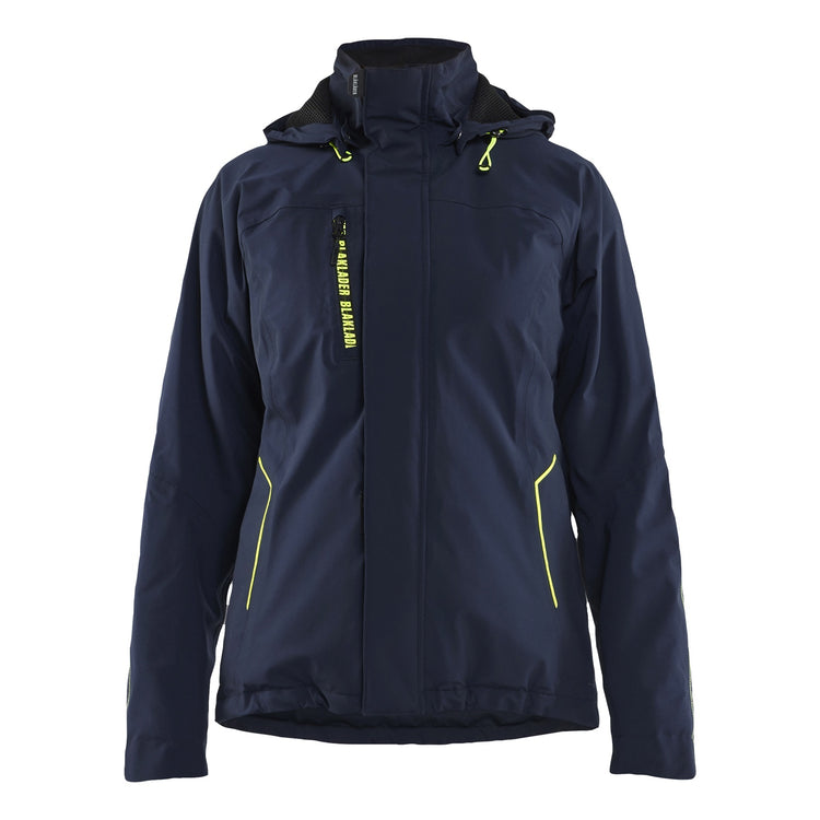 Blaklader BLAKLADER 44081917 Women's Lightweight lined Winter Jacket Stretch Hi Vis Reflective Work Jacket WOMEN - Waterproof - 440819178633