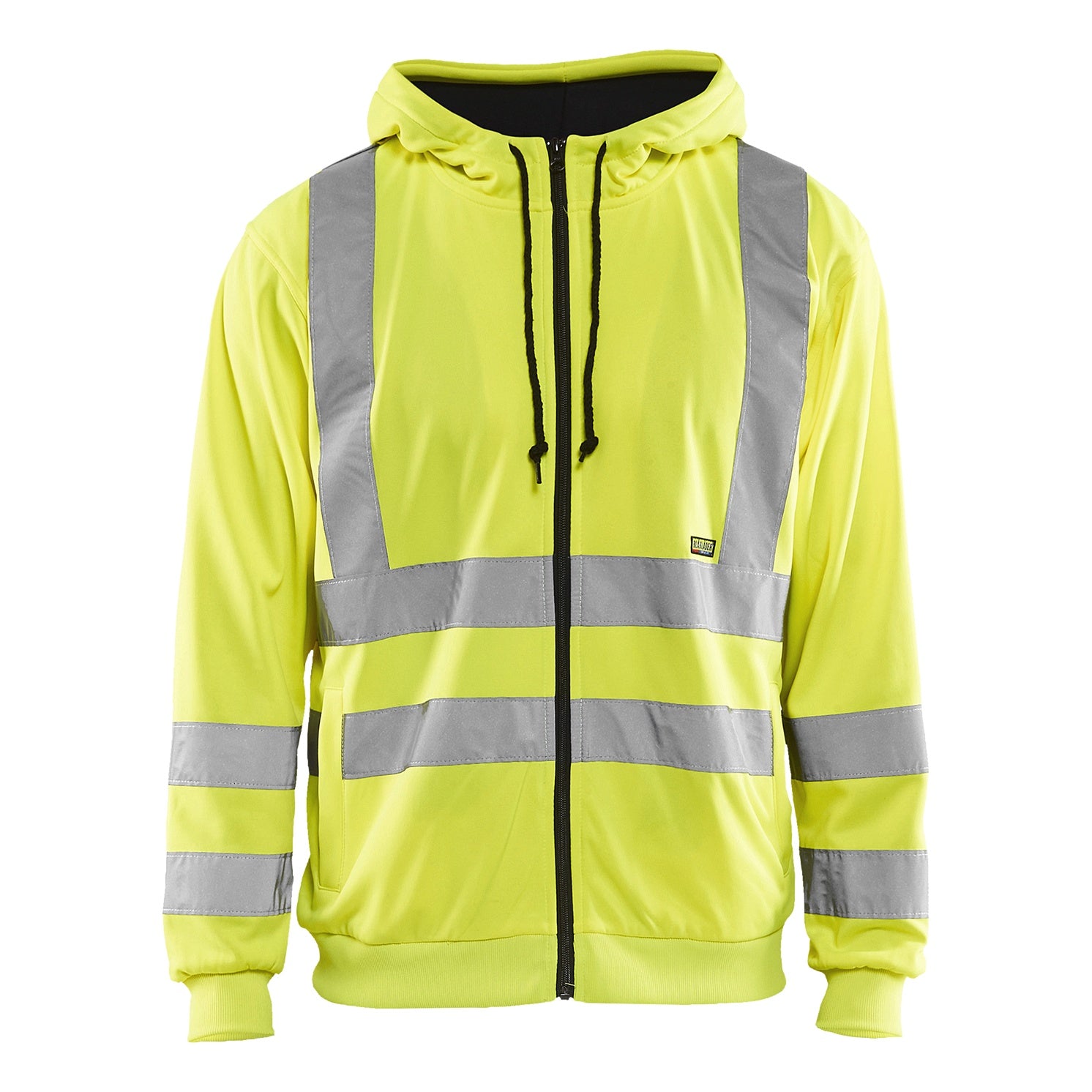 Blaklader BLAKLADER 33461974 Hi Vis Reflective Hoodie Work Sweatshirt MEN - 100% Polyester - 334619743300