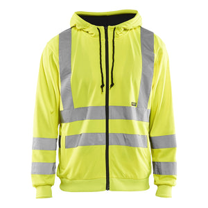 Blaklader BLAKLADER 33461974 Hi Vis Reflective Hoodie Work Sweatshirt MEN - 100% Polyester - 334619743300