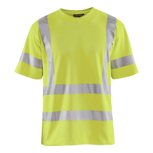 Blaklader BLAKLADER 33801070 UV T SHIRT HI VIS Hi Vis Reflective Short Sleeve Work T-Shirt MEN - UV Protection - 338010703300