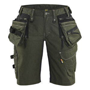 Blaklader BLAKLADER 79921141 | Women's craftsman shorts X1900 stretch Work Shorts Women - Cordura Denim - 799211414298