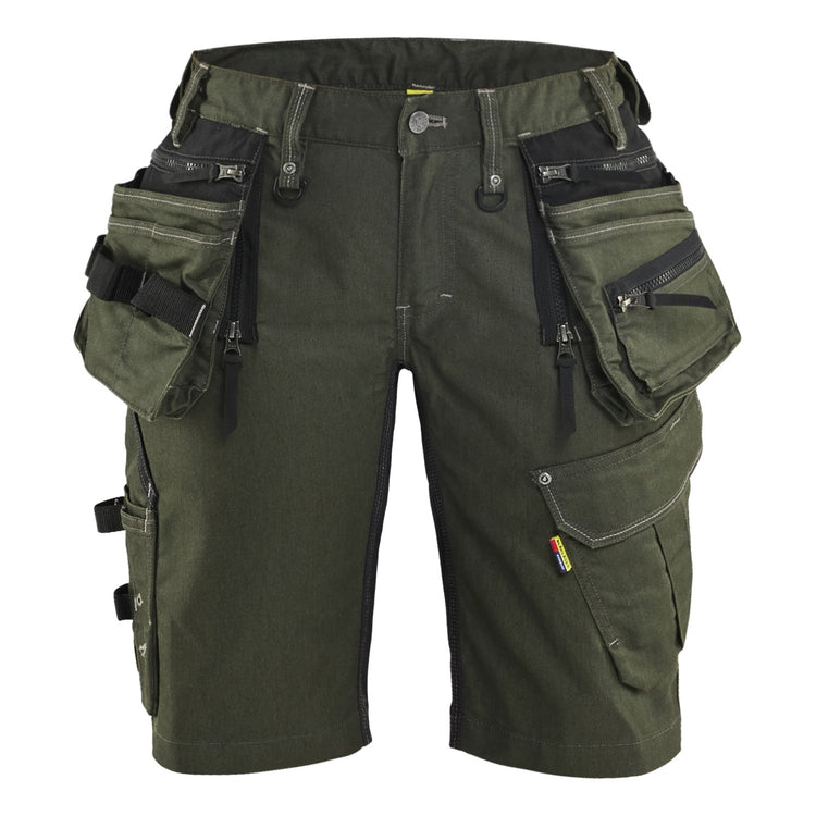 Blaklader BLAKLADER 79921141 | Women's craftsman shorts X1900 stretch Work Shorts Women - Cordura Denim - 799211414298