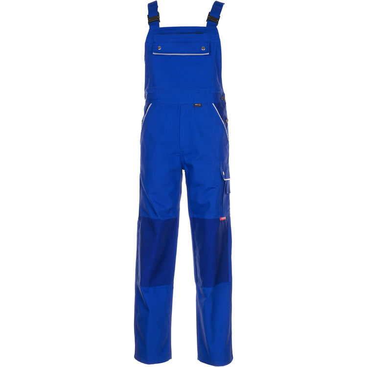 Planam Canvas 320 Dungarees royal blue/royal blue - Main