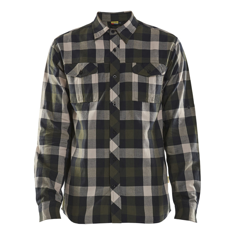 Blaklader BLAKLADER 32991152 Flannel shirt Long Sleeve Work Shirt MEN - 100% Cotton - 329911524599