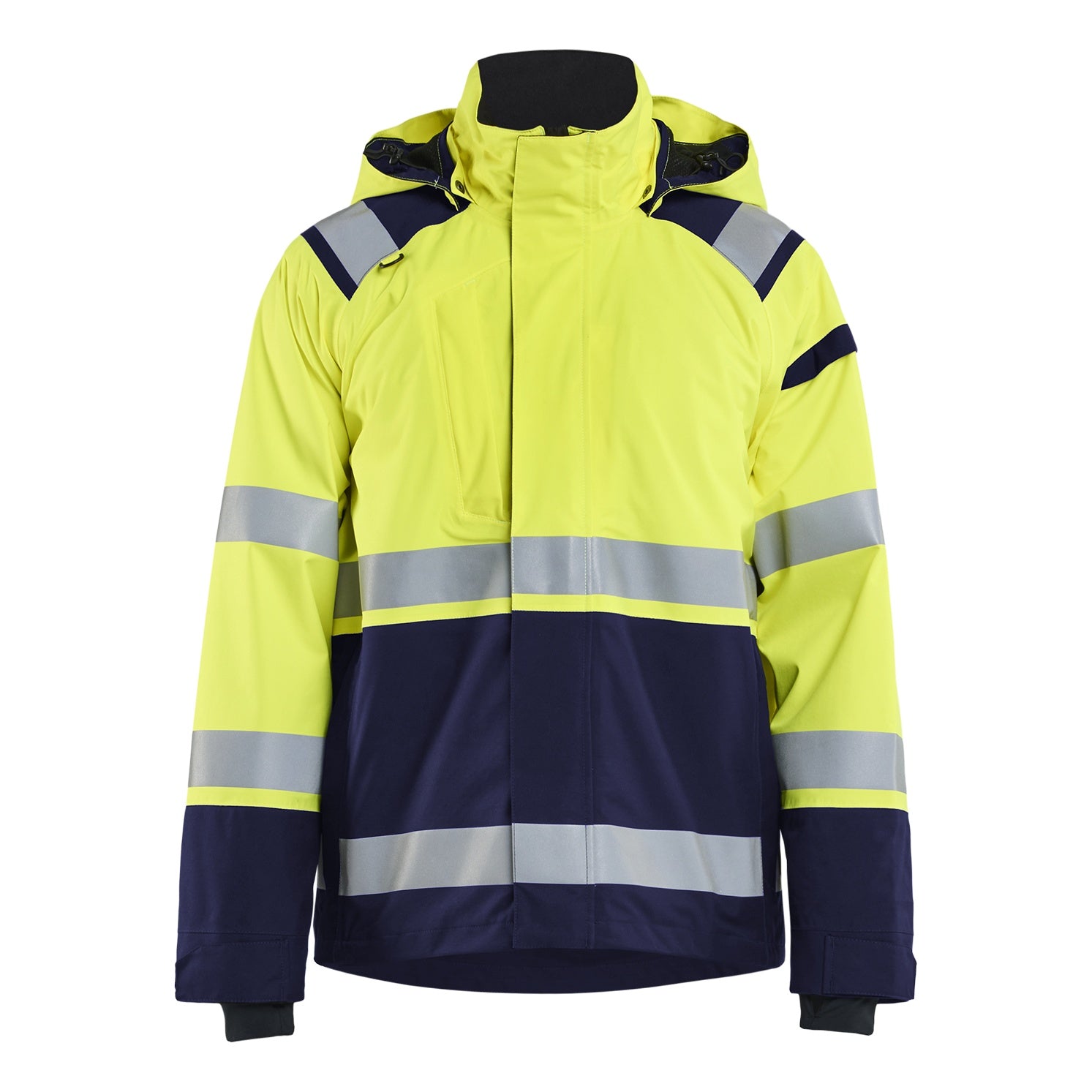 Blaklader BLAKLADER 49871987 Hi Vis shell jacket Hi Vis Reflective Shell Work Jacket MEN - Waterproof - 498719873389
