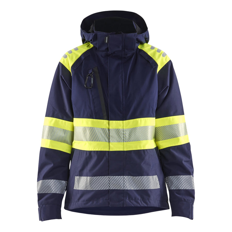 Blaklader BLAKLADER 44301977 WOMEN’S HI VIS SHELL JACKET Hi Vis Reflective Shell Work Jacket WOMEN - Waterproof - 443019778933
