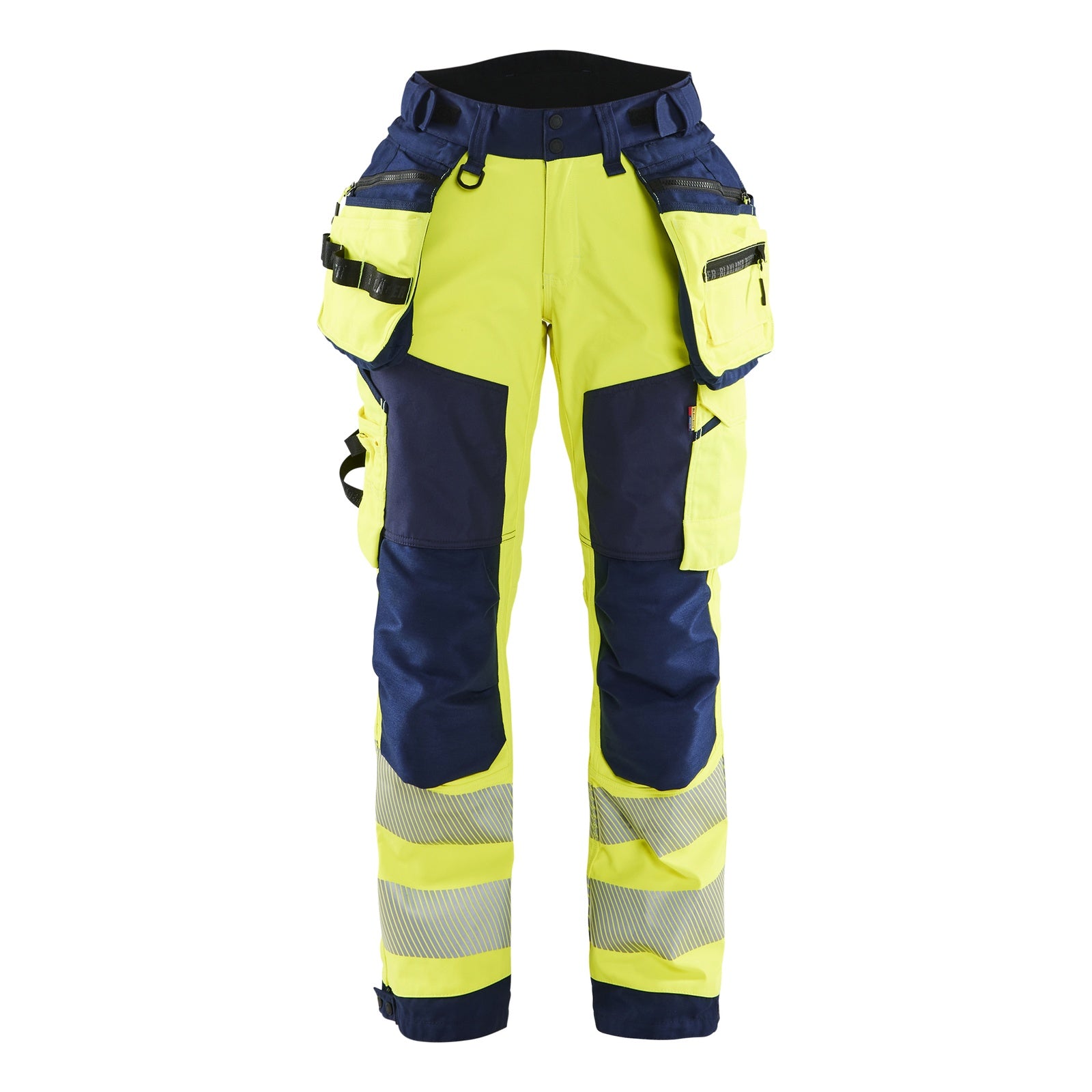Blaklader BLAKLADER 71182513 | Women's Hi Vis softshell trousers Hi Vis Reflective Work Trousers Women - Waterproof - 711825133389